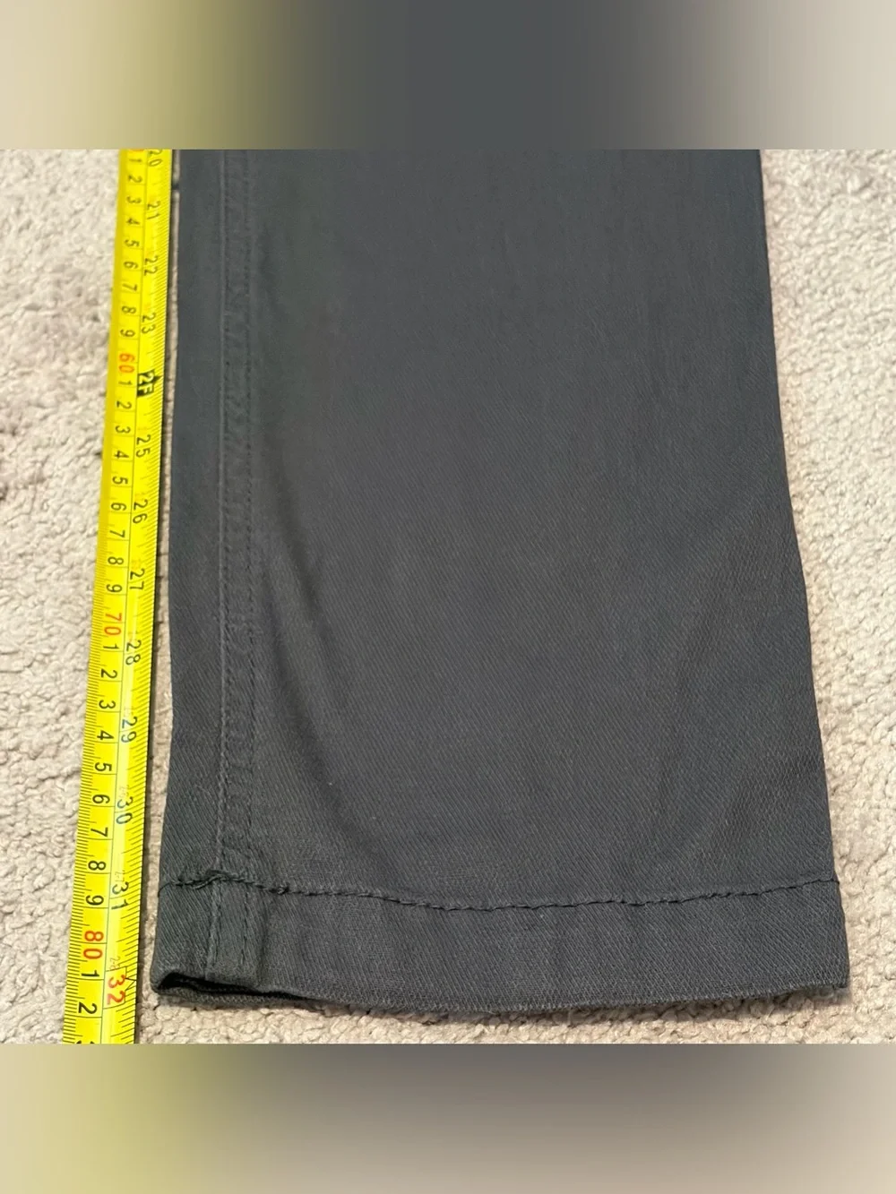 WearFirst Men’s Gray Cargo Pants Size 38x32 NWT